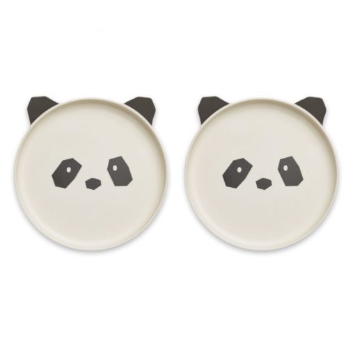 LIEWOOD – VILLUM BAMBOO PLATE PANDA 2 PACK