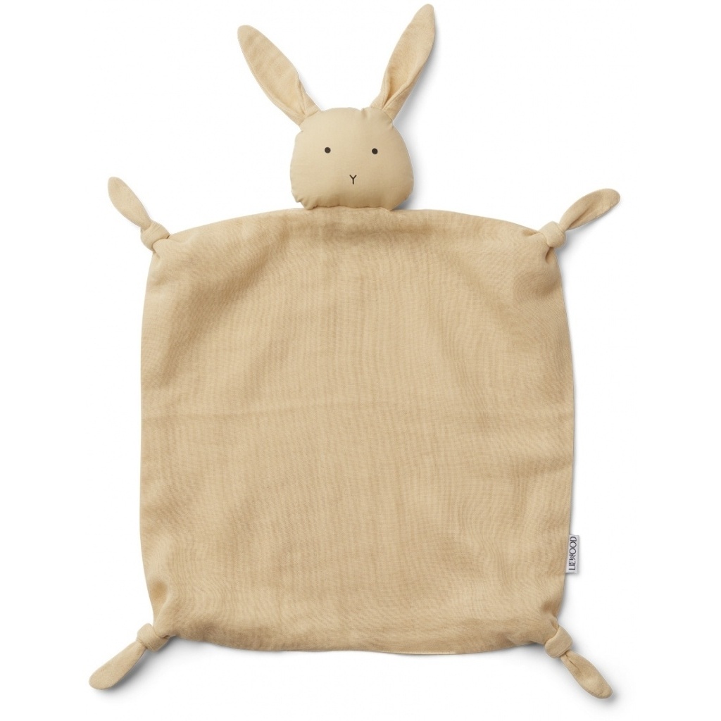 Liewood Agnete Cuddle Cloth - Rabbit Smoothie Yellow - So Beau Baby