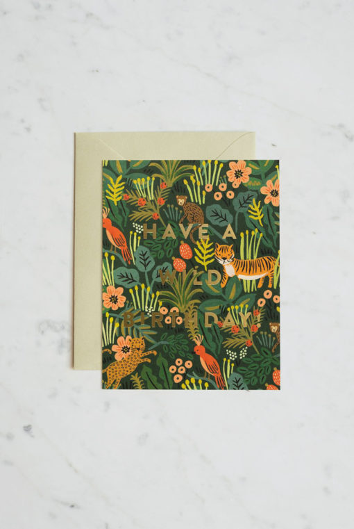 Rifle Paper Co Greeting Cards – Wild Birthday