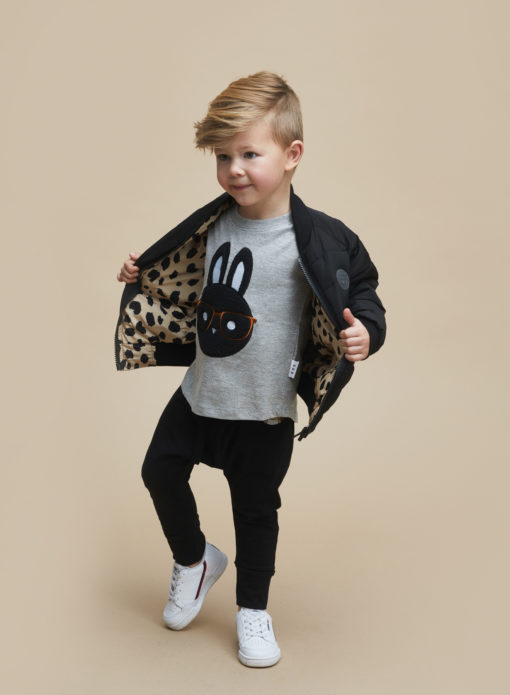 Huxbaby Animal Spot Reversible Bomber