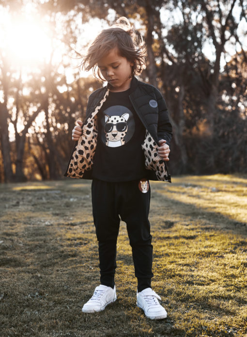 Huxbaby Animal Spot Reversible Bomber