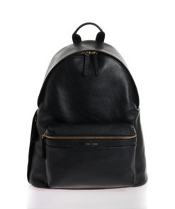 Jem + Bea – Jamie Leather Backpack- Black