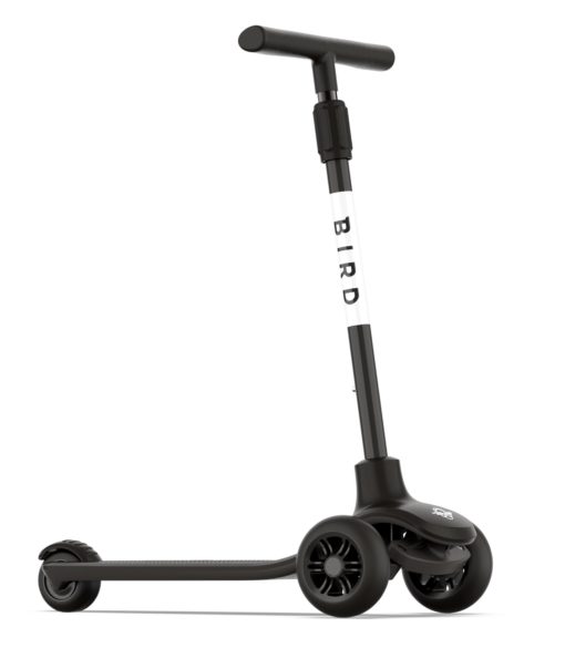 Birdie- Kick Power Scooter- Black