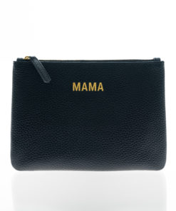 Jem + Bea -Leather Mama Clutch – Black – Exclusive to So Beau Baby