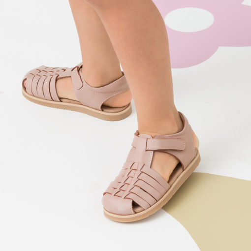 Pretty Brave Child Sandal – Frankie – Blush