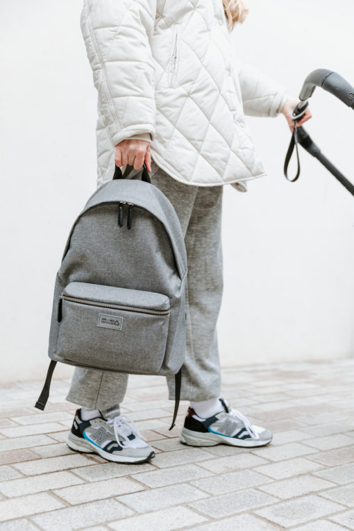 Jem + Bea – Jamie Eco Backpack- Grey