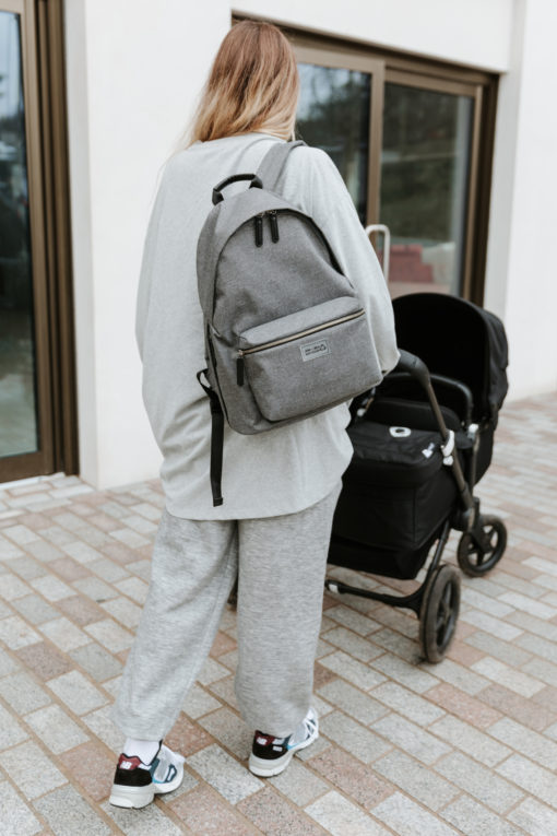 Jem + Bea – Jamie Eco Backpack- Grey