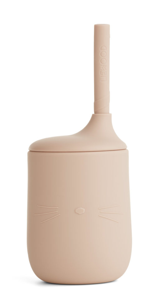 Liewood Ellis Sippy Cup – Cat Rose